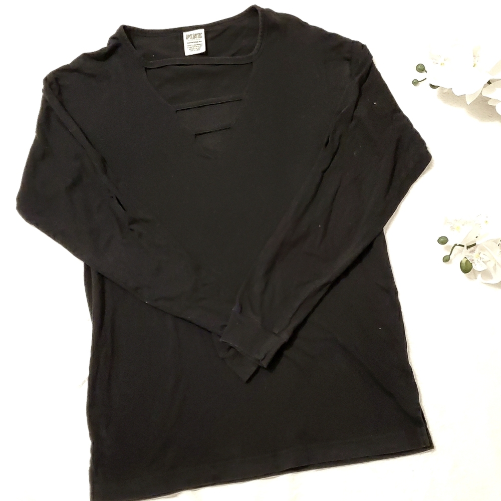 ❗LOWEST PRICE❗VS PINK Long Sleeve V-neck